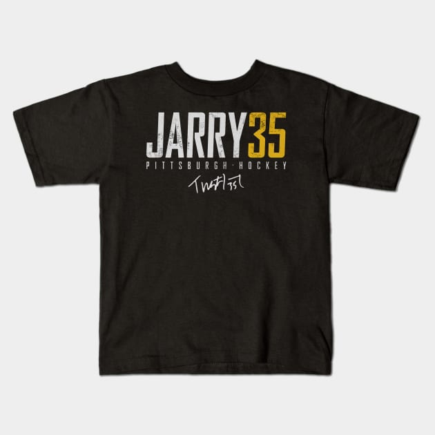 Tristan Jarry Pittsburgh Elite Kids T-Shirt by TodosRigatSot